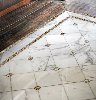 FBinnotech - leaflat - carbon tiles - mother of perl - luxury interior - interior design - carbonfiber tiles - piastrelle carbonio